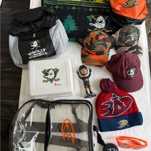 Anaheim Ducks / Mighty Ducks Hockey Team Swag Bundle